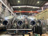 High Temperature Low Liquor Ration Full Automatic Control System Rapid Dyeing Machine