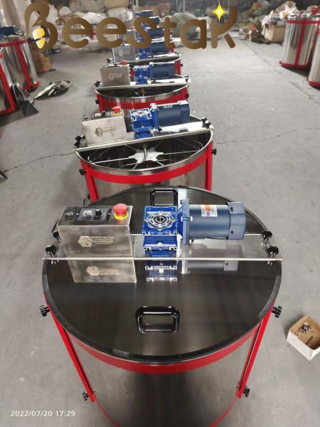 Acier inoxydable Honey Extractor With Special Design l'électrique de 6 cadres