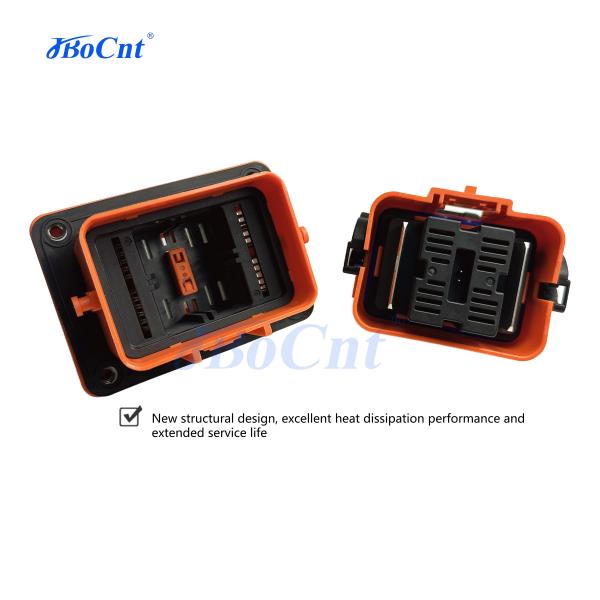 350A 400A 1500V Energy Storage Connector / Electric Vehicle Socket With Nylon Housing