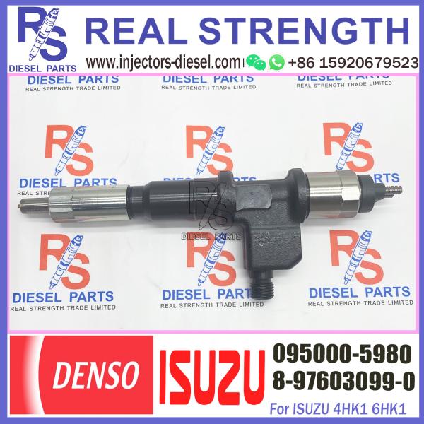 Injecteur de carburant de gazole 8-97603099-2 095000-5982 095000-5980 pour 4HK1 6HK1