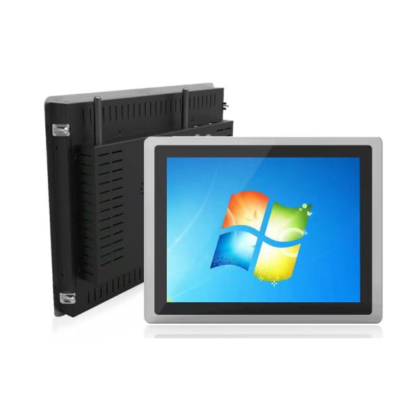 Ordenador industrial integrado de 15 pulgadas con pantalla táctil capacitiva de alta resolución de 12,1 pulgadas, monitor LCD para PC en stock