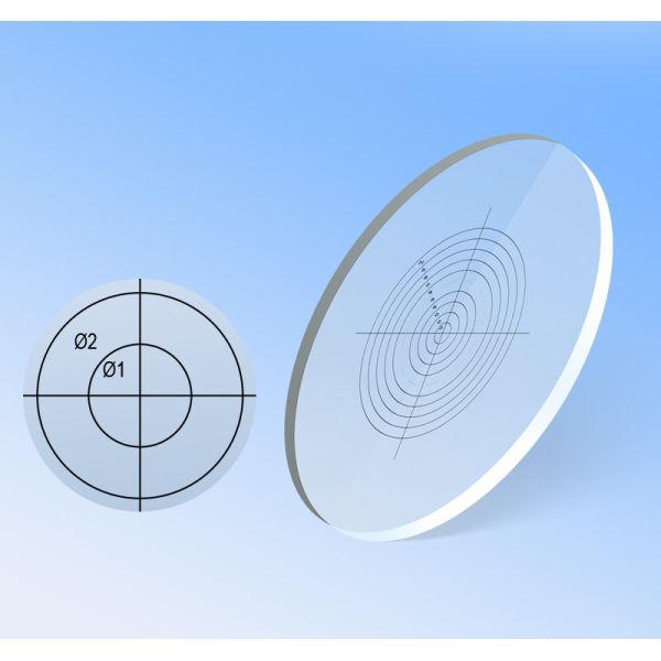 High Precision Quartz Glass Reticle Photolithography Reticle