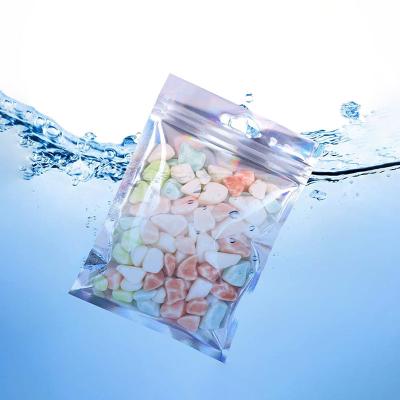 Sterile Waterproof Smell Proof Packaging Bags Clear Lock Candy Stand Up Food Pouches