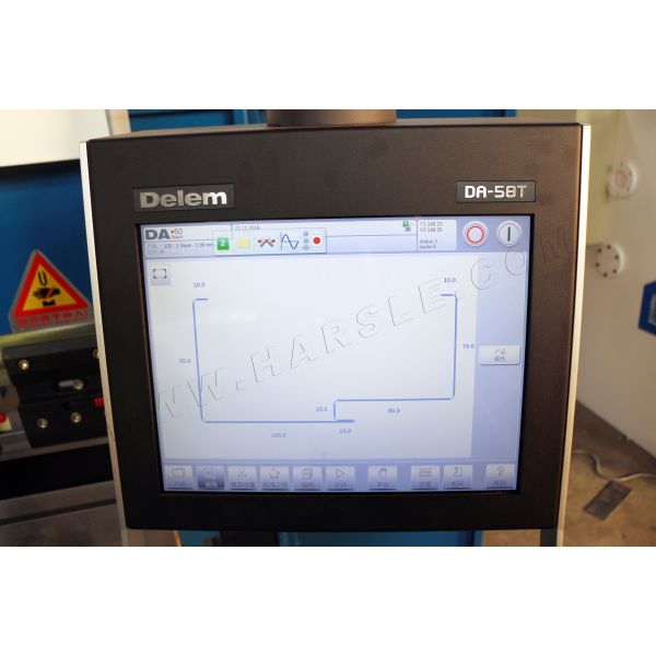CNC Energy Saving 125t/3700 Servo Pump Hydraulic Press Brake Machine  4+1Axis