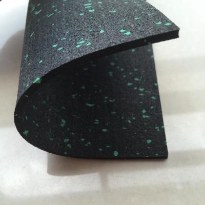Blue Rubber Floor Rolls 500x500mm 1000x1000mm Black Rubber Mat Roll