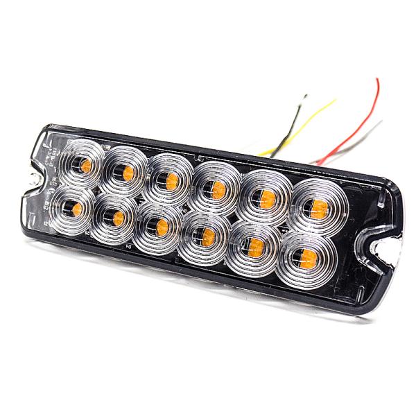 24W Led Emergency Vehicle Lights Truck Flash Strobe Lights