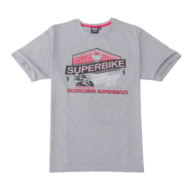 Customize Logo O V Neck Casual Sports Tshirt in 100% Combed Cotton Pre-shrinkage