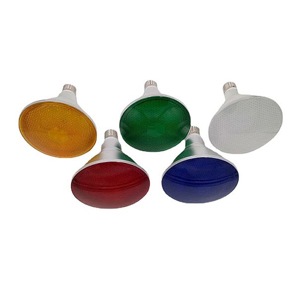 IP65 Waterproof PAR38 15W Color Cover LED Bulb Super Bright CE Landscape Atmosphere Light