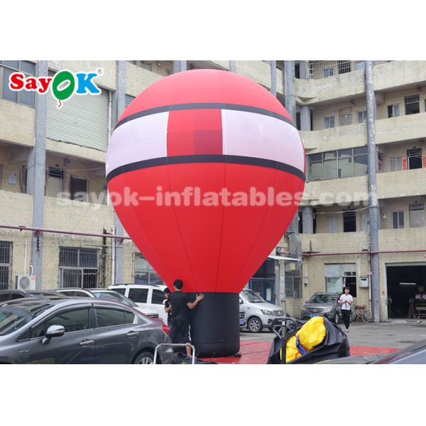 Oxford Cloth 7m Falling Earth Inflatable Balloon For Outdoor Decoration