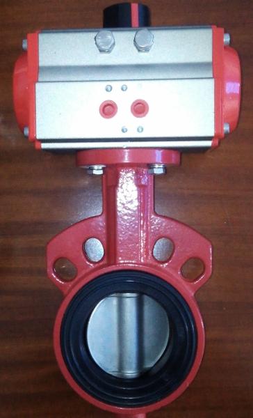 Air Torque Da Flow Control Valve Actuador Pneumático para Valva Borboleta