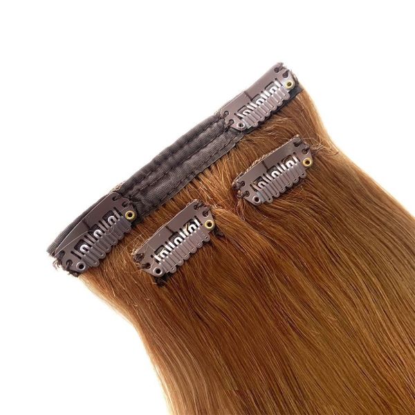 100% Russian Human Remy Hair Clip Ins Bodywave Texture at Virgin Human Hair Extension