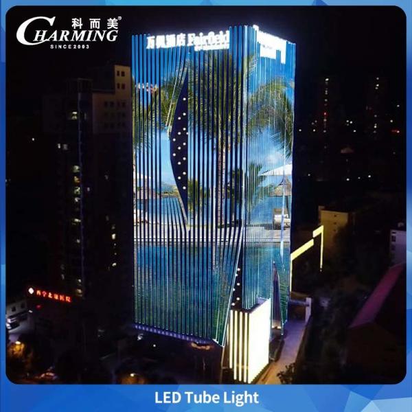 RGB plus de 50000Heures de durée de vie de façade lumineuse à LED pour la décoration extérieure de contours d'hôtel