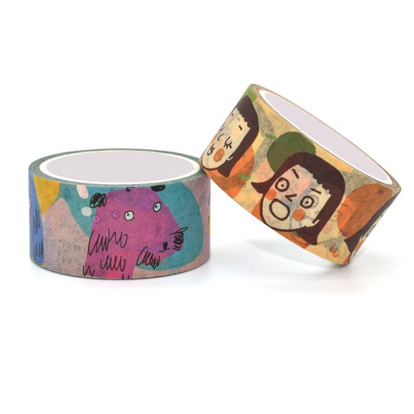 Лента для маскировки бумаги Washi клейкой ленты японской Washi бумаги SGS Kawaii акриловая