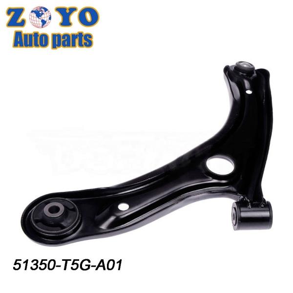 Braço de comando frontal inferior para Honda Fit City 2013-2020 51350-T5G-A01 Fabricado em aço SPHC