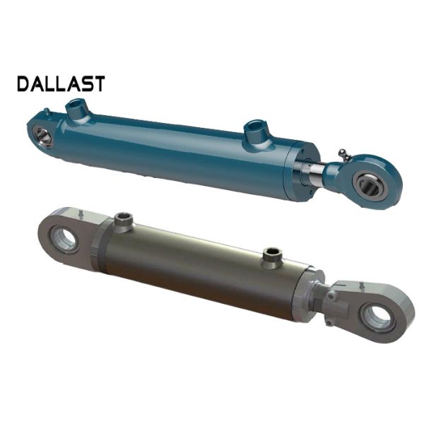 Double Acting Industrial Hydraulic Cylinder , Stainless Steel Hydraulic Cylinder for Lumber Trailer