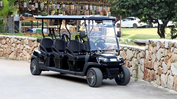 Tourist Sightseeing Electric Golf Buggy 6 Seats
