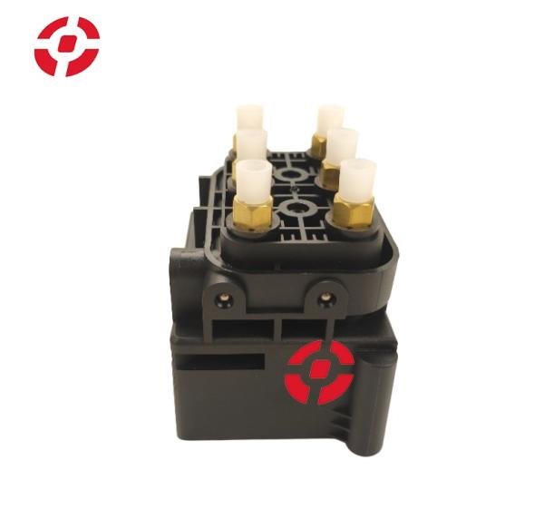 4F0616013 Auto Suspension Parts Air Suspension Solenoid Valve Block For Audi 2001-2011 A6 S6
