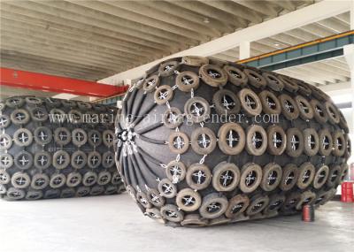 Flutuação marinha dos pára-choques de borracha de D3.5m x de L6.0m Pneuamtic no amortecedor da doca