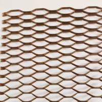 3mm-5mm Thick Powder Coated Expanded Aluminum Wire Mesh For Decorative Buildings