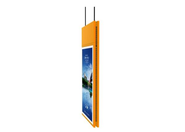 Hanging Double Sided LCD Display Digital Signage 49 Inch For Chain Stores