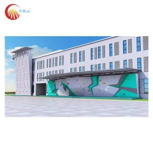 Красочная на открытом воздухе взбираясь доска тренировки скалолазания стеклоткани Frp стены