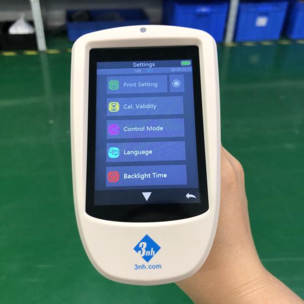 Color Spectrum Analyzer 3nh Spectrophotometer TS7700 With Pantone Paint Color Mixing Software