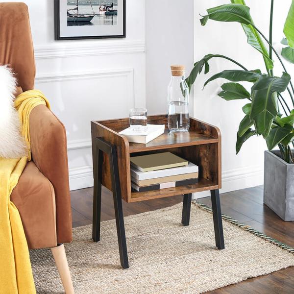 Nightstands, Wooden Nightstands, Particleboard Nightstand, Bedside Table for Sale, LET54X
