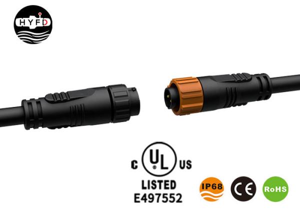8.0MM IP68 M16 Waterproof Male Female Connector