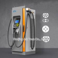 Outdoor Mode 4 RFID 60KW IP54 EV Fast Charging Stations