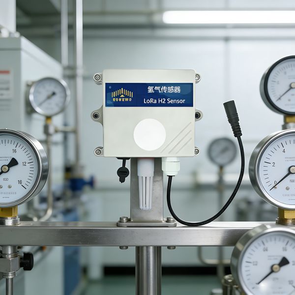 LoRaWAN Hydrogen (H2) Temperature and Humidity 3-in-1 Sensor | Hydrogen Energy/Industrial Safety/Transformer Monitoring