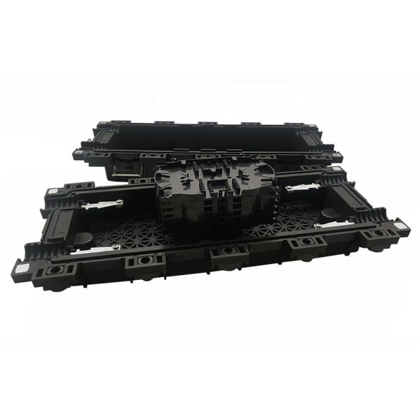 Horizontal 144 Core GPON Fiber Optical Splice Enclosure FTTH KCO-H9JM4-144