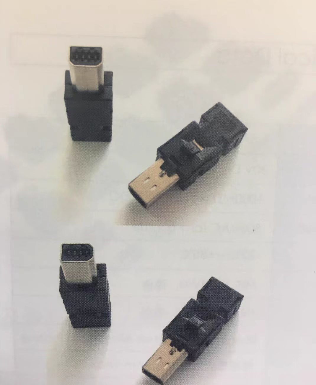 Omron R88A-CNK81S Servo Motor Connector with Silver Pin Golded Pin, 1000V Voltage Rating, and -40℃ to +105℃ Operating Temperature