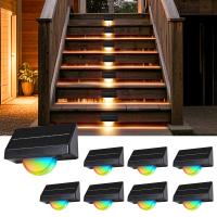 Solar LED Fence Light – Waterproof RGB Outdoor Lighting