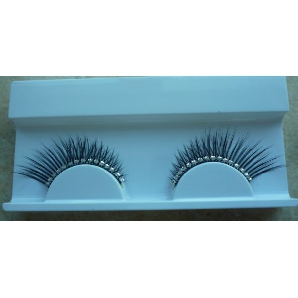 Beautiful Diamond Crazy Fake Eyelashes Long Thick For Girls , Fashion