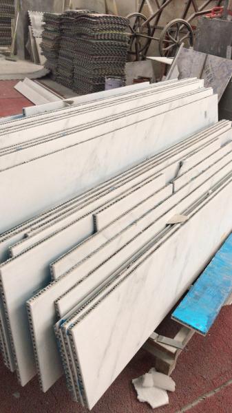 Statuary Marble Material Natural Stone Slabs Custom Size High Strength Not Easy Break