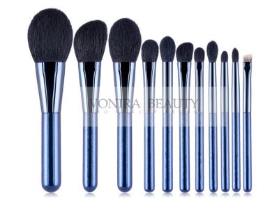 Доступный безупречный естественный макияж волос чистит необходимые инструменты щеткой макияжа