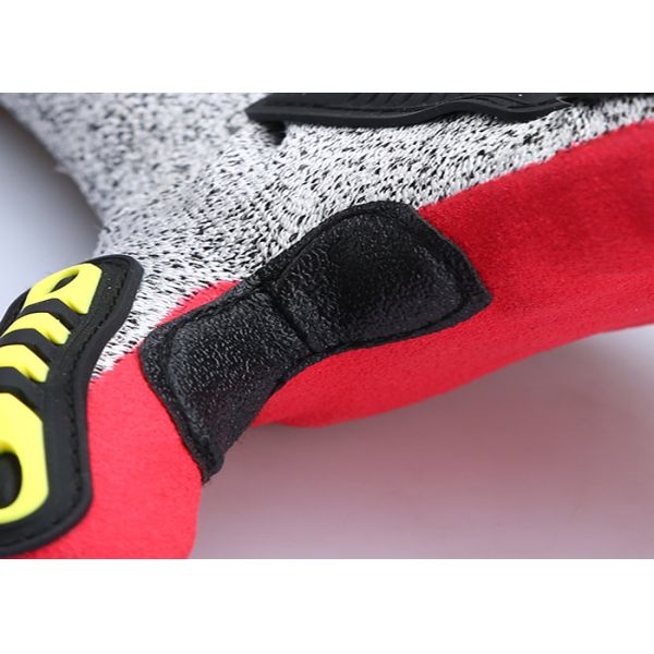 TPR Anti Impact Gloves Unisex Gender , Workplace Heavy Duty Mechanic Gloves