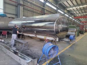 304 316 Stainless Steel Tanker Truck Liquid Food Water Carrier Truck
