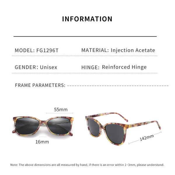 Hypoallergenic солнечные очки круга ацетата красочные для управлять женщинами