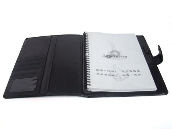 Impression faite sur commande personnalisée de bloc-notes de carnet d'école d'obligatoire en spirale de la note YO avec la couverture de pp