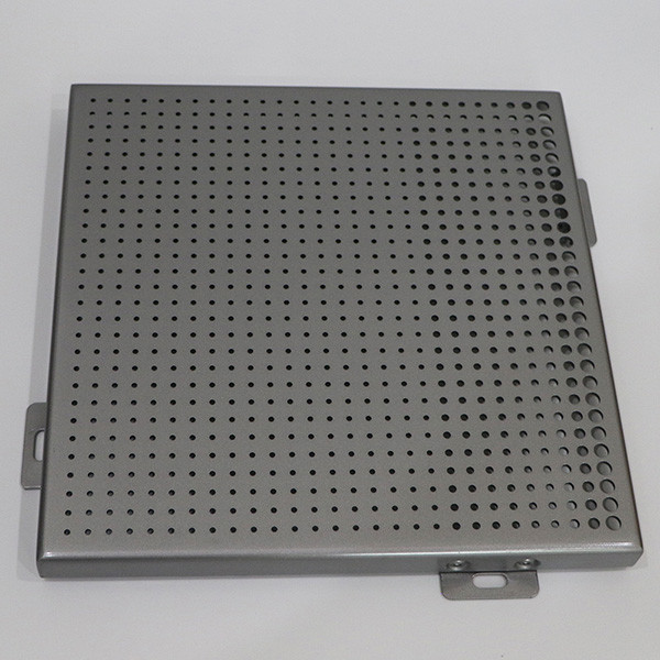 600x600 Suspended Metal Aluminum Wall Panels Project Weather Resistance