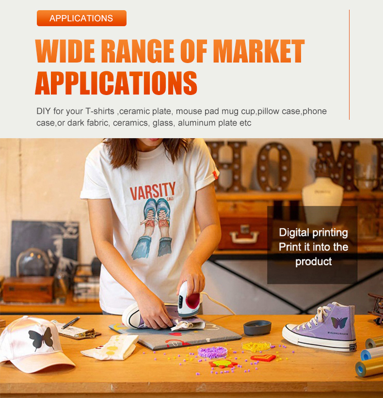 Fcolor Premium Sublimation Paper Vibrant Color Transfer for Polyester and Coated Surfaces