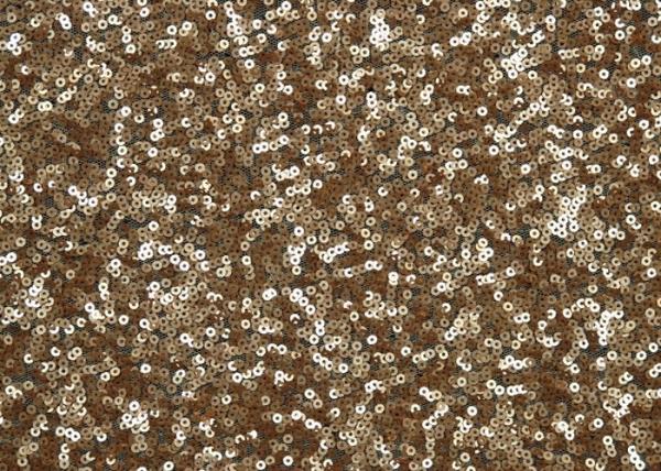 Washable Beaded Lace Fabric with Gold Color Shining Sequins CY-XP0002