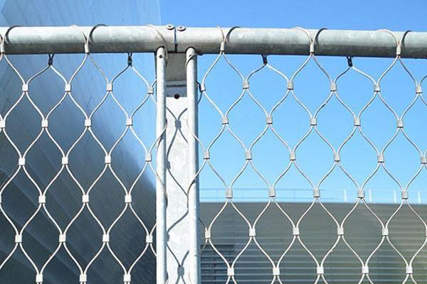 X Tend Stainless Steel Ferruled Mesh on board Corrosion Resistance For Protective Net