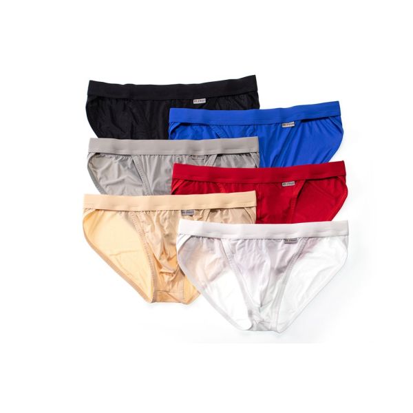 Breathable Mens Briefs Underwear Crotch 3D Pouch Comfortable Underwear For Men