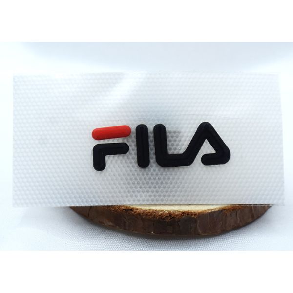 Отливая в форму ярлыки одежды передачи тепла силикона 0.8MM для одежды