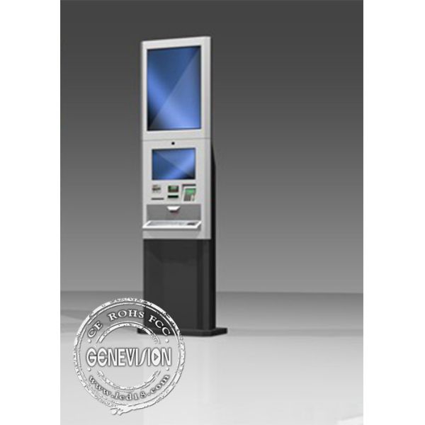 22 inch Checking information easy digital signage display stands windows system inside