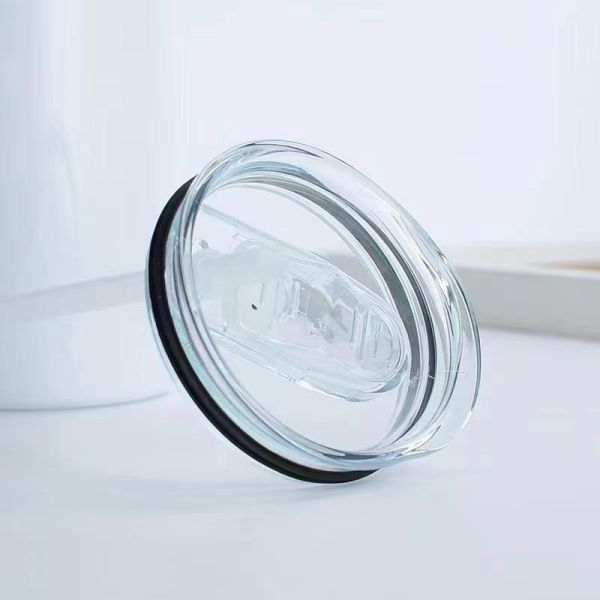 Tubules minces avec couvercle 20 oz en acier inoxydable à vide isolée double paroi Voyage tasse de tubules d'eau de café