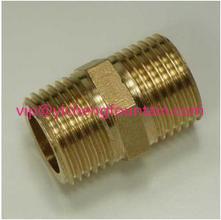 Stainless Steel NPT BSP Two Sides Male Thread Connector For Fountain Frame DN15 - DN200 Pipe Nipple