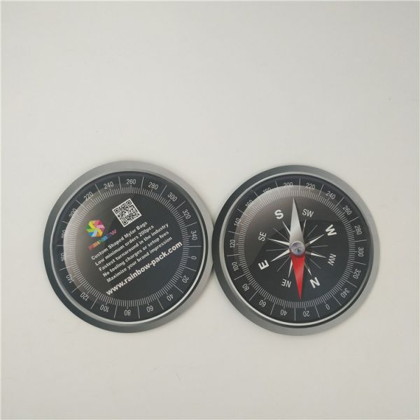 Мешки круга CMYK пластиковые умирают закуски печенья Cbd сумки отрезка 3.5g MOPP камедеобразные